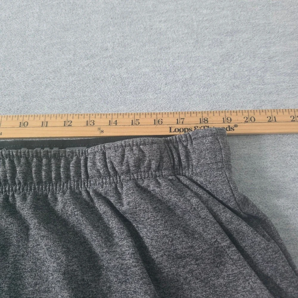 Nike Dri-FIT Mens Joggers XXL Tall Heathered Gray Fleece Tapered Sweatpants